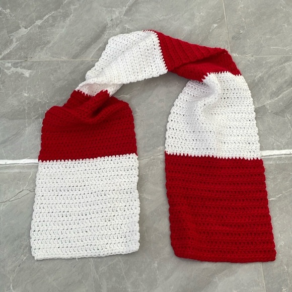 Handmade Crochet Winter Scarf - Picture 2 of 8
